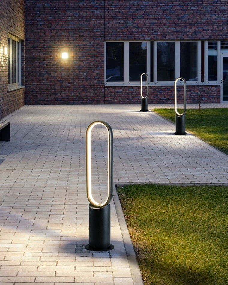 Diff Long Ring Pathway Light Outdoor Light-DF9016