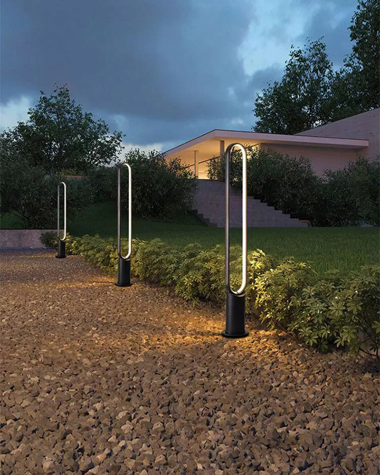 Diff Long Ring Pathway Light Outdoor Light-DF9016