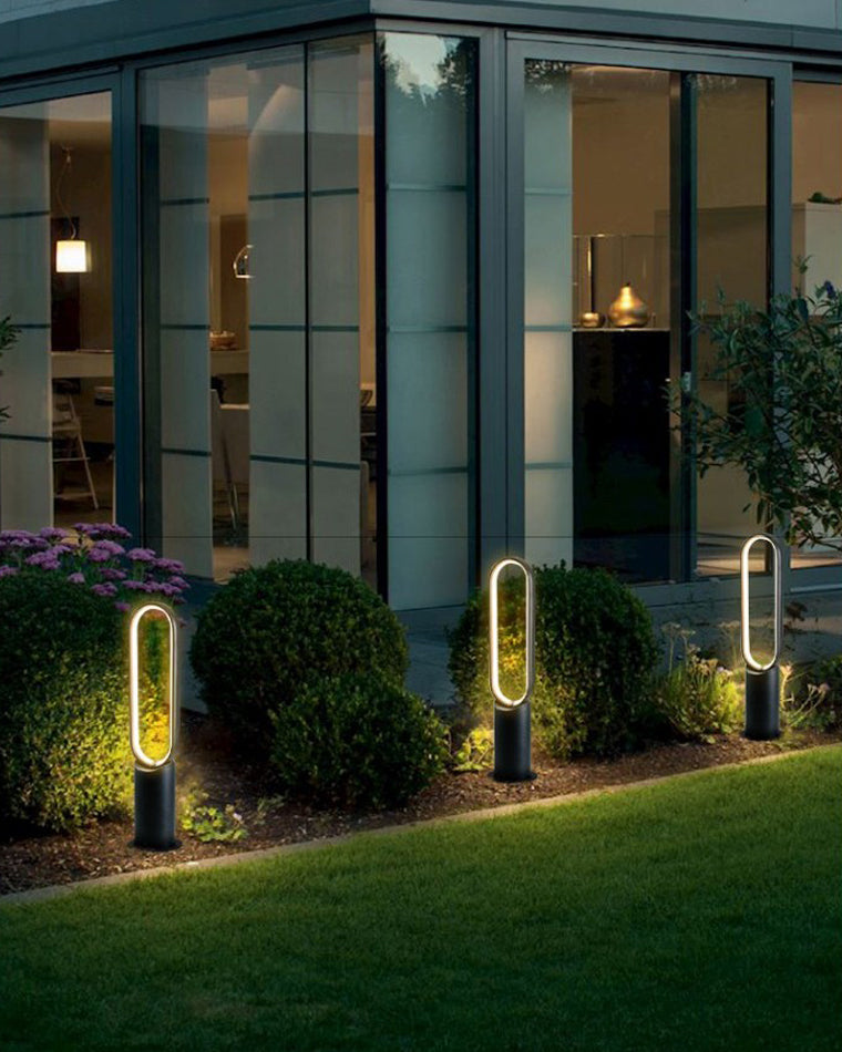 Diff Long Ring Pathway Light Outdoor Light-DF9016