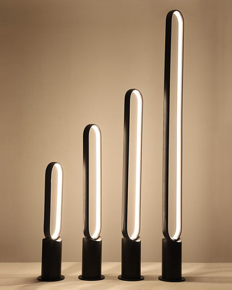 Diff Long Ring Pathway Light Outdoor Light-DF9016