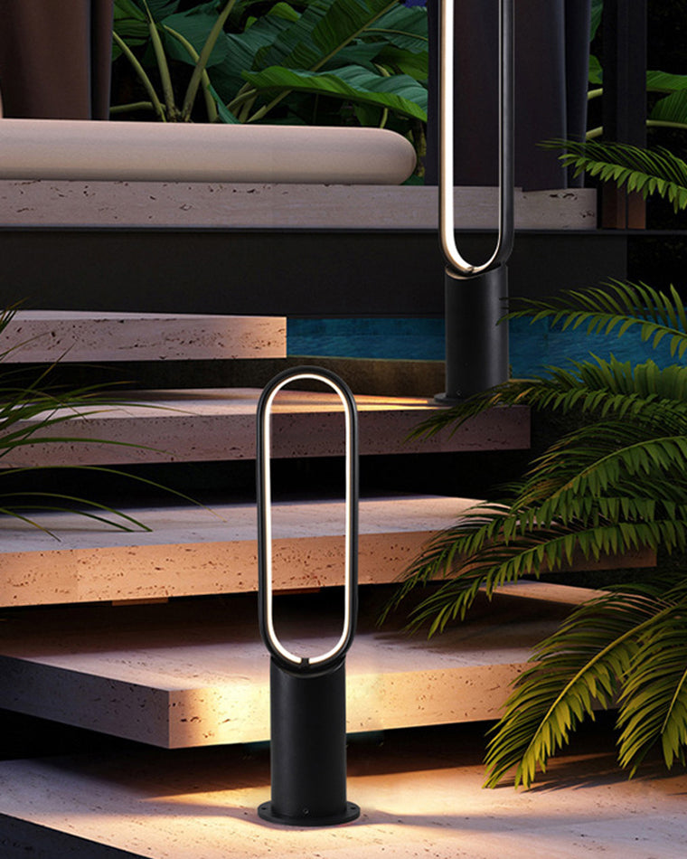 Diff Long Ring Pathway Light Outdoor Light-DF9016