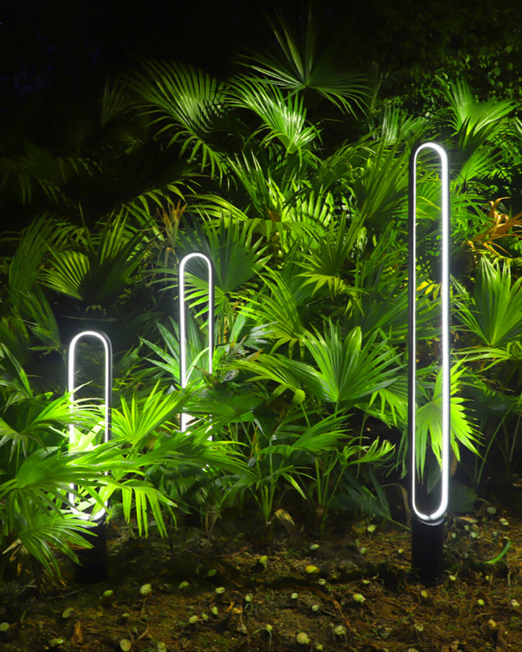 Diff Long Ring Pathway Light Outdoor Light-DF9016