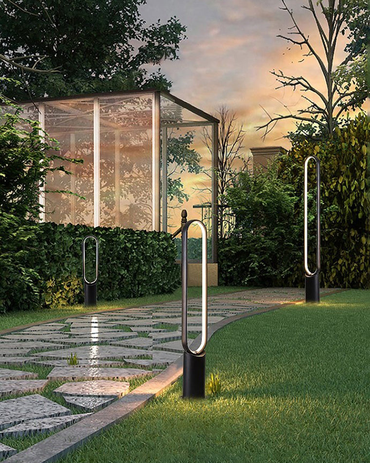 Diff Long Ring Pathway Light Outdoor Light-DF9016
