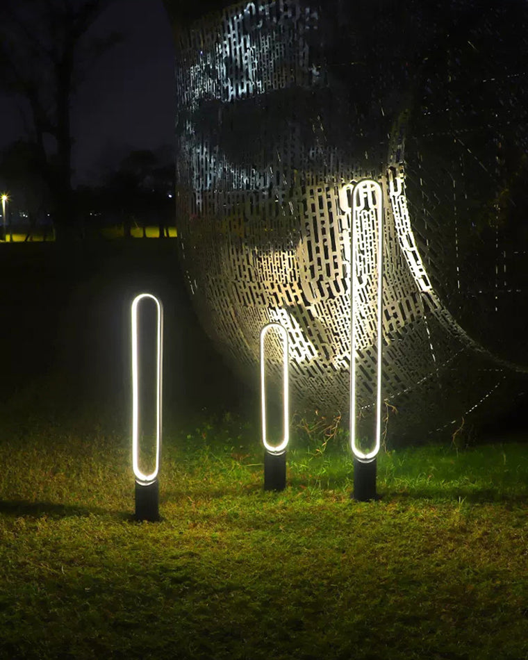 Diff Long Ring Pathway Light Outdoor Light-DF9016