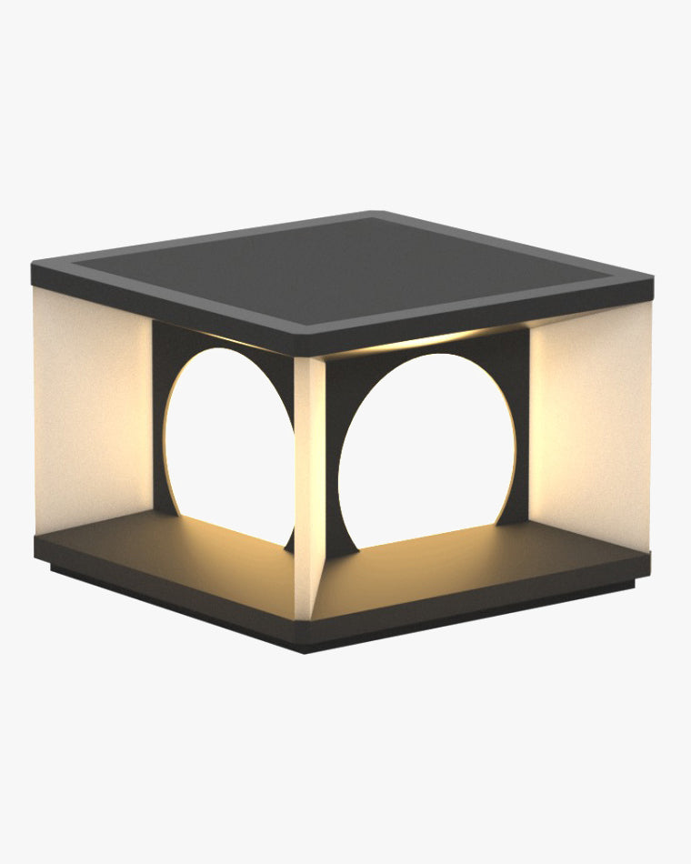 Diff Solar Pillar Outdoor Light-DF9018