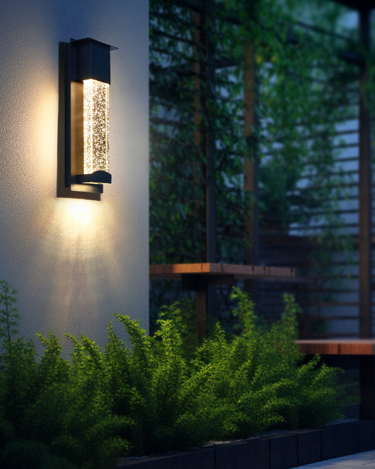 Diff Seeded Glass Wall light Outdoor Light-DF9024