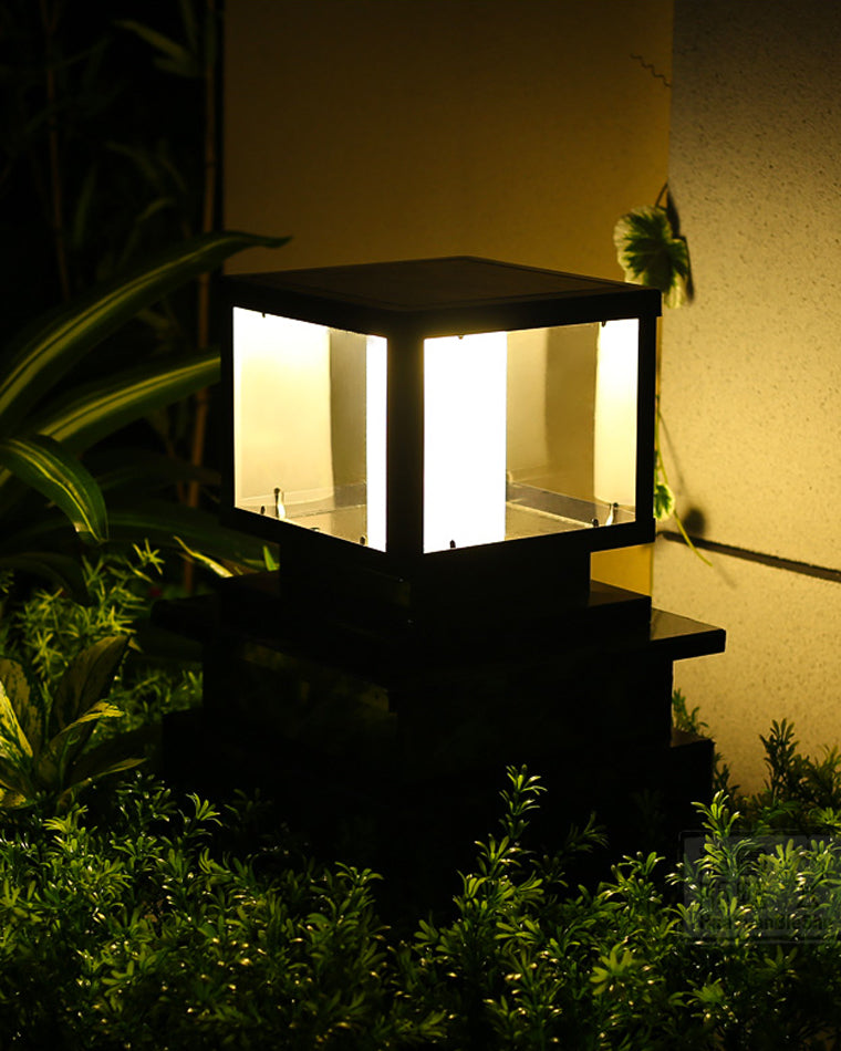 Diff Solar Pillar Light Outdoor Light-DF9036