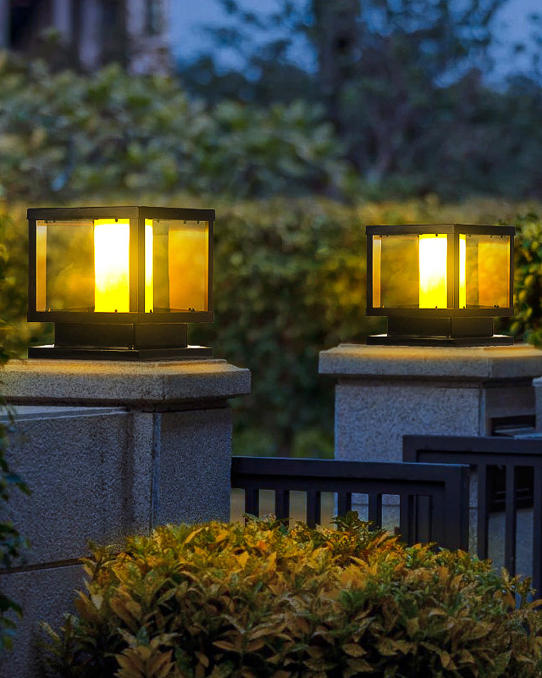Diff Solar Pillar Light Outdoor Light-DF9036