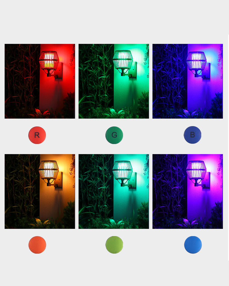 Diff Solar Cage Wall Light Outdoor Light-DF9038