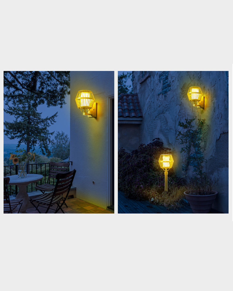 Diff Solar Cage Wall Light Outdoor Light-DF9038