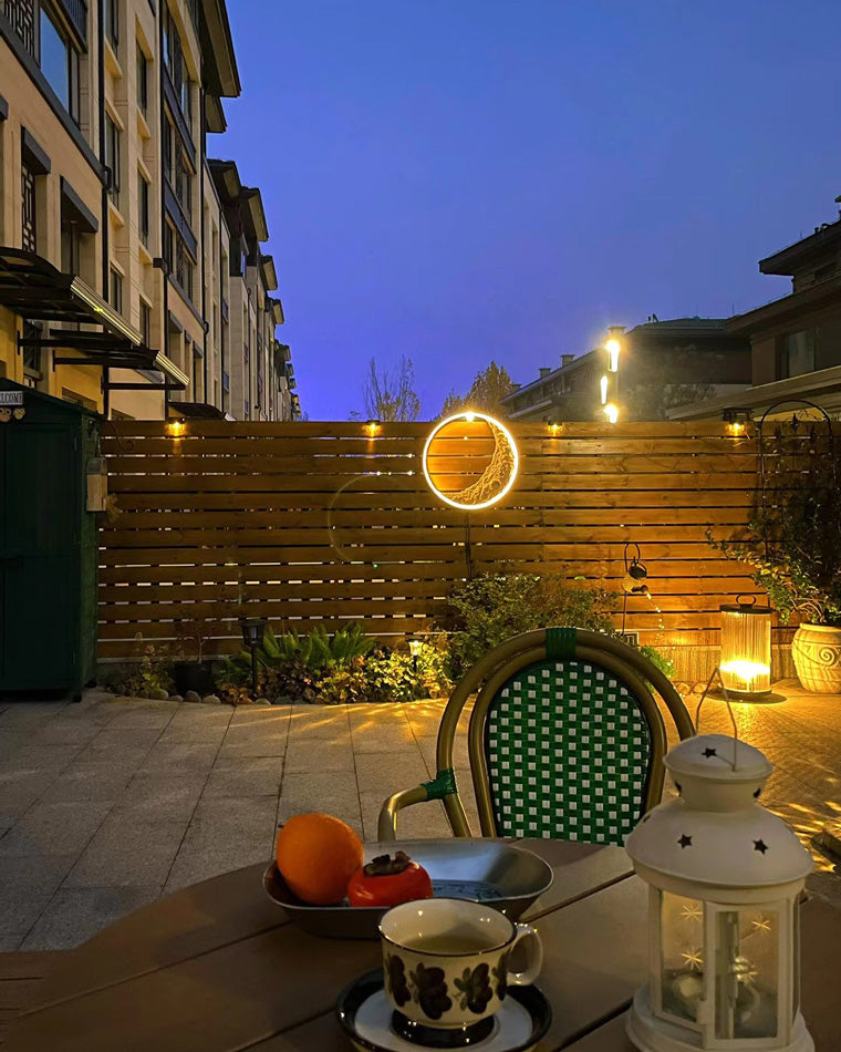 Diff Solar Pleated Glass Lantern Outdoor Light-DF9043