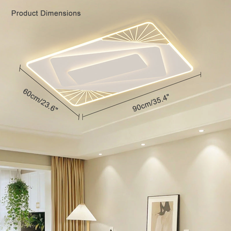 Diff Flat Geometric Ceiling Light-DF1040