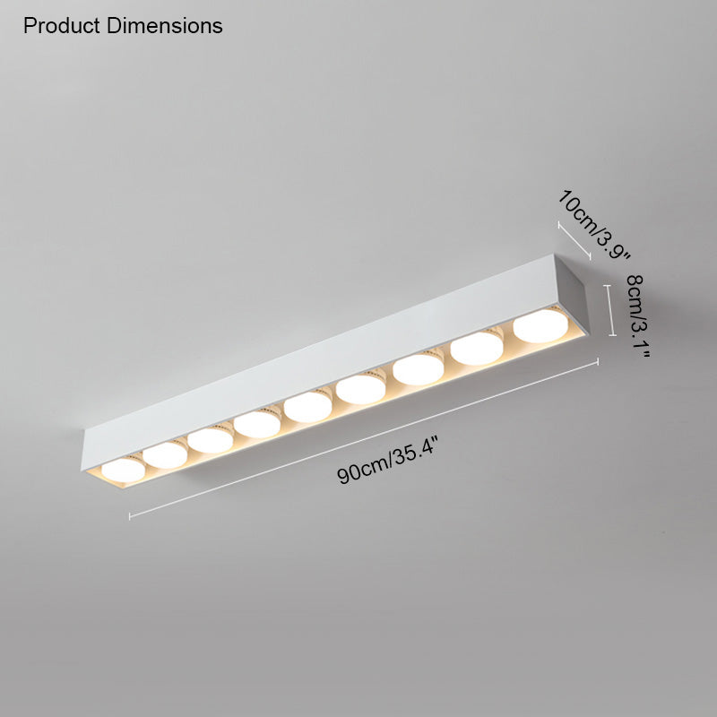 Diff Square Flush Mount Ceiling Light-DF1023