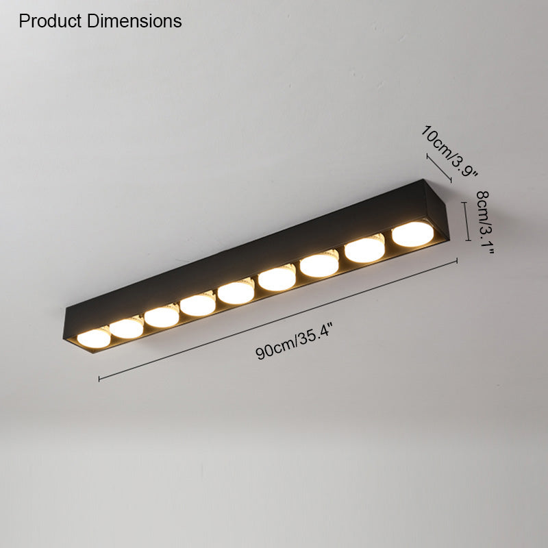 Diff Square Flush Mount Ceiling Light-DF1023