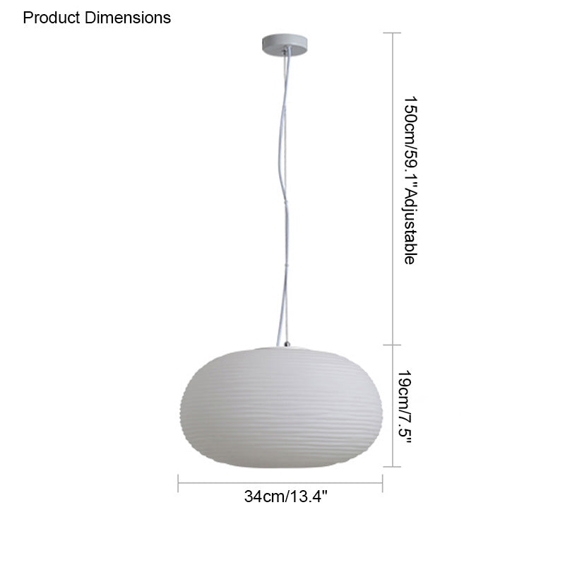 Diff Lantern Blown Glass Pendant Light-DF2151