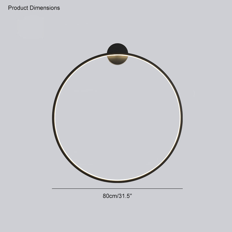 Diff Large Circular Accent Wall Sconce-DF6040