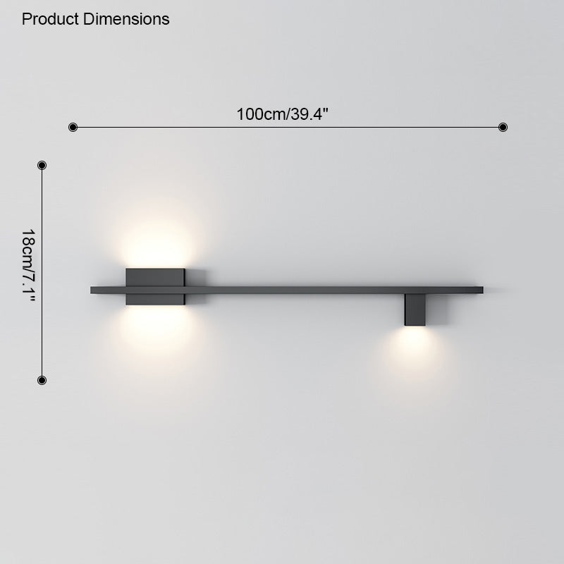 Diff Long Linear Wall Sconce with Shelf-DF6072