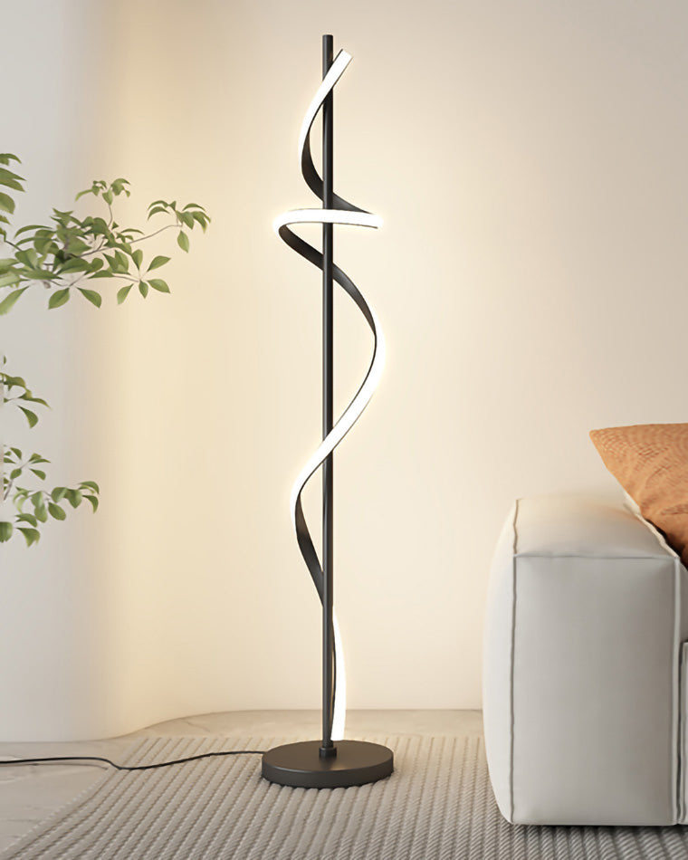 Diff Dimmable Spiral Floor Lamp-DF7073