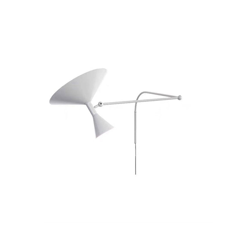 Diff Horn Swing Arm Wall Sconce with Switch-DF6014