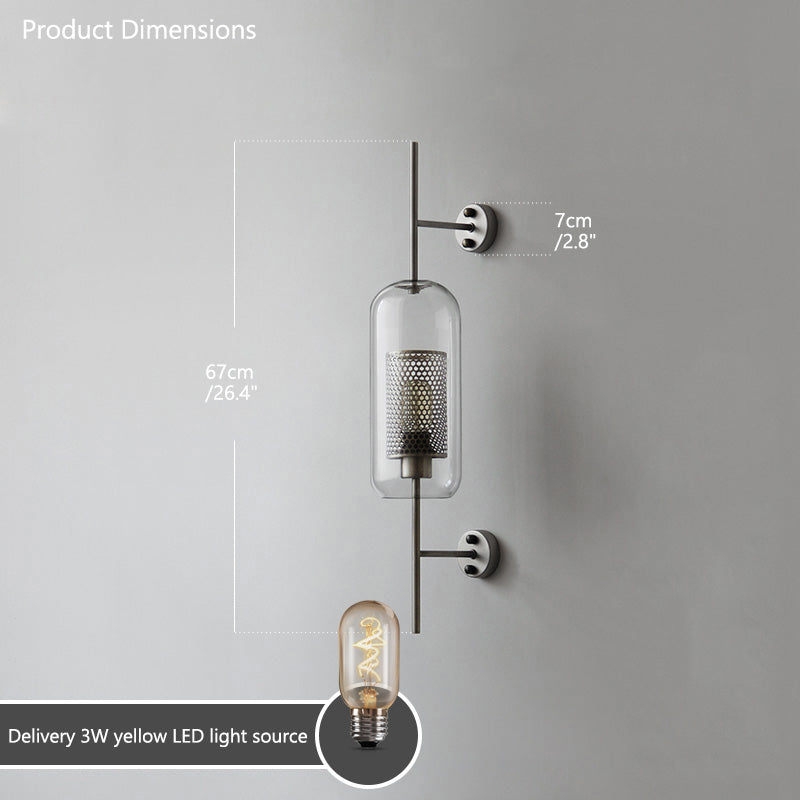 Diff Industrial Hurricane Wall Sconce-DF6031