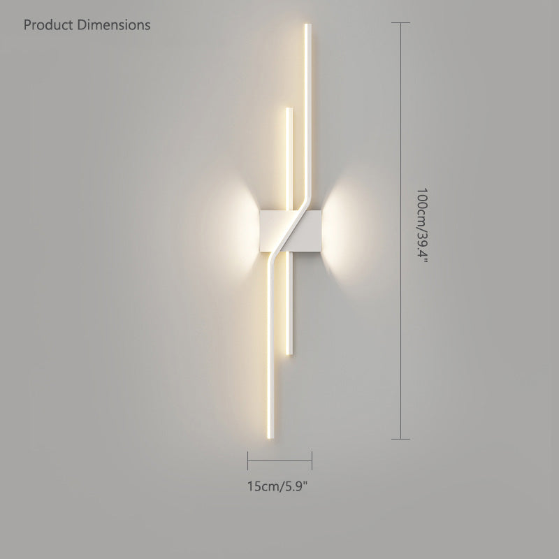 Diff Sculptural Up Down Wall Sconce-DF6030