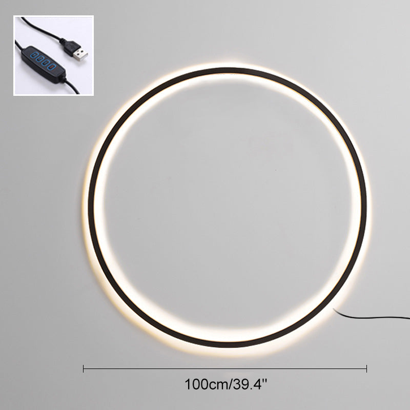 Diff Large Circular Accent Wall Sconce-DF6040