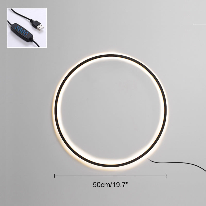 Diff Large Circular Accent Wall Sconce-DF6040