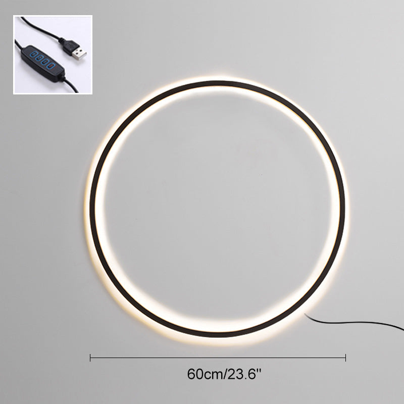 Diff Large Circular Accent Wall Sconce-DF6040