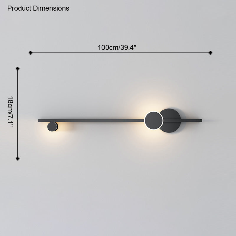 Diff Long Linear Wall Sconce with Shelf-DF6072