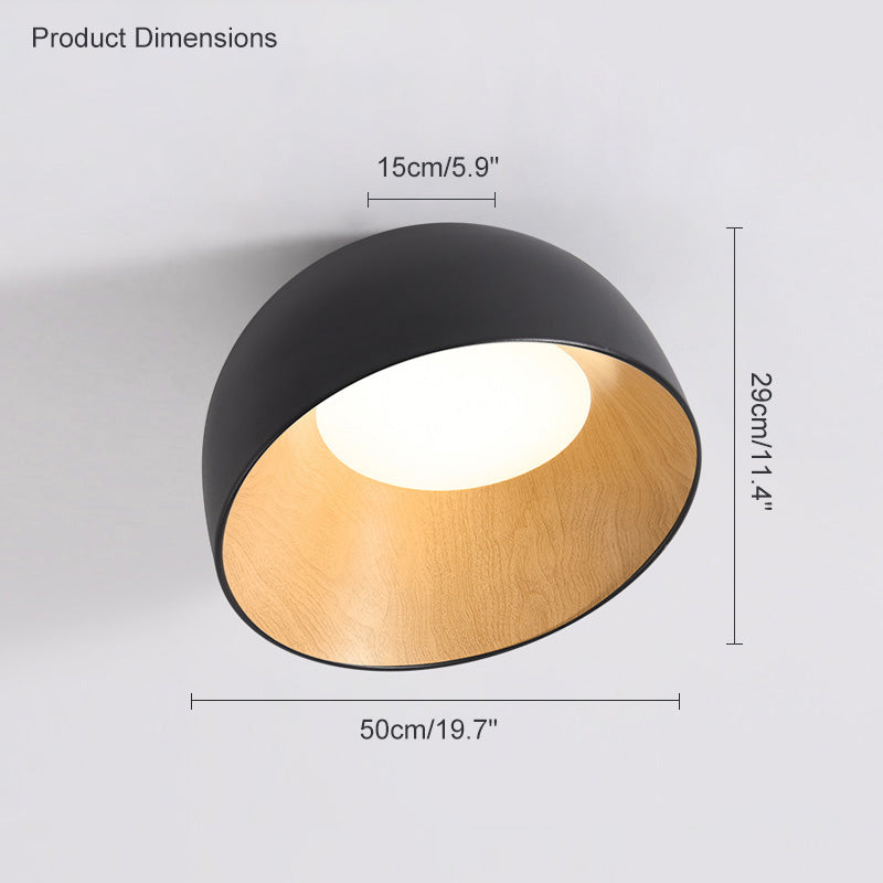 Diff Dome Asymmetrical Flush Mount Ceiling Light-DF1020