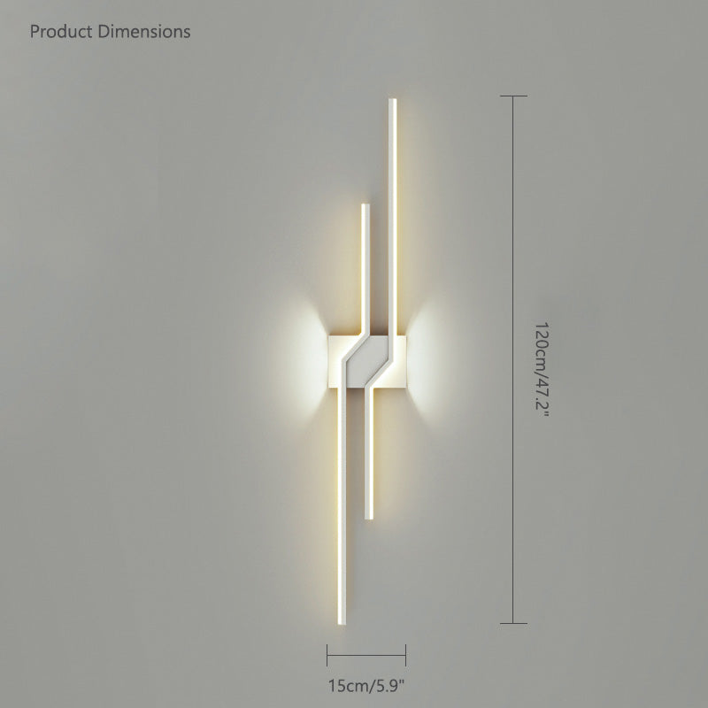 Diff Sculptural Up Down Wall Sconce-DF6030