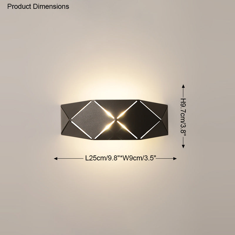Diff Cool Half Shade Ultra Modern Wall Sconce-DF6101