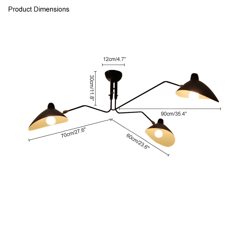 Diff Arms Chandelier-DF2057