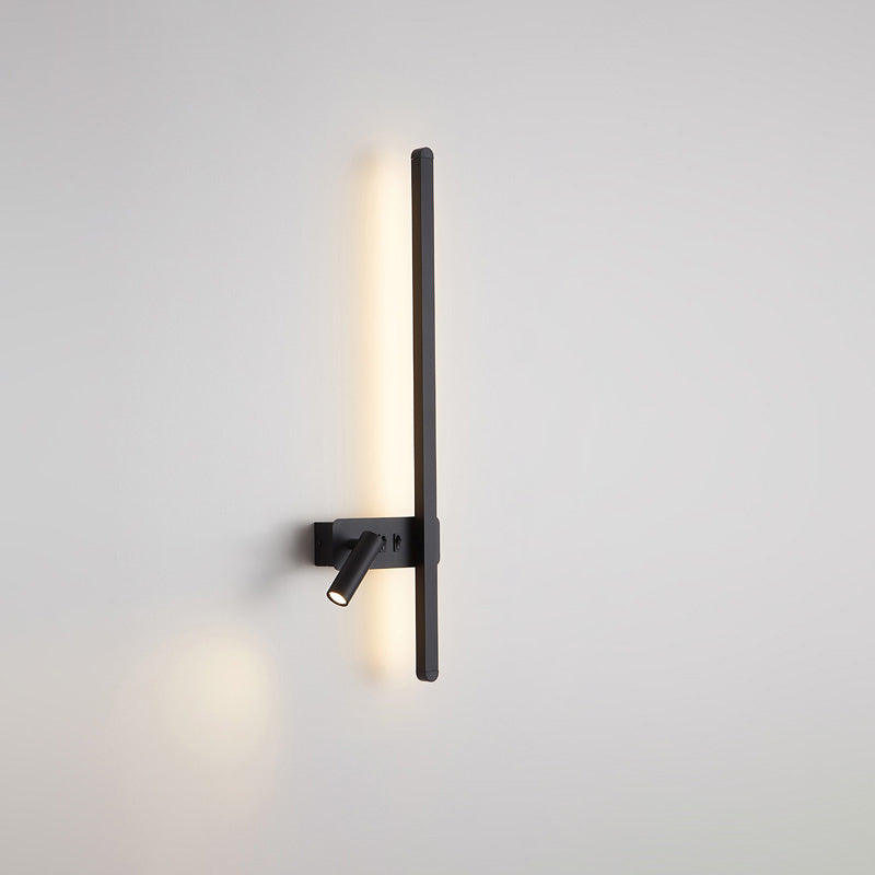 Diff Switchable Long Linear Wall Sconce with Spotlight-DF6068