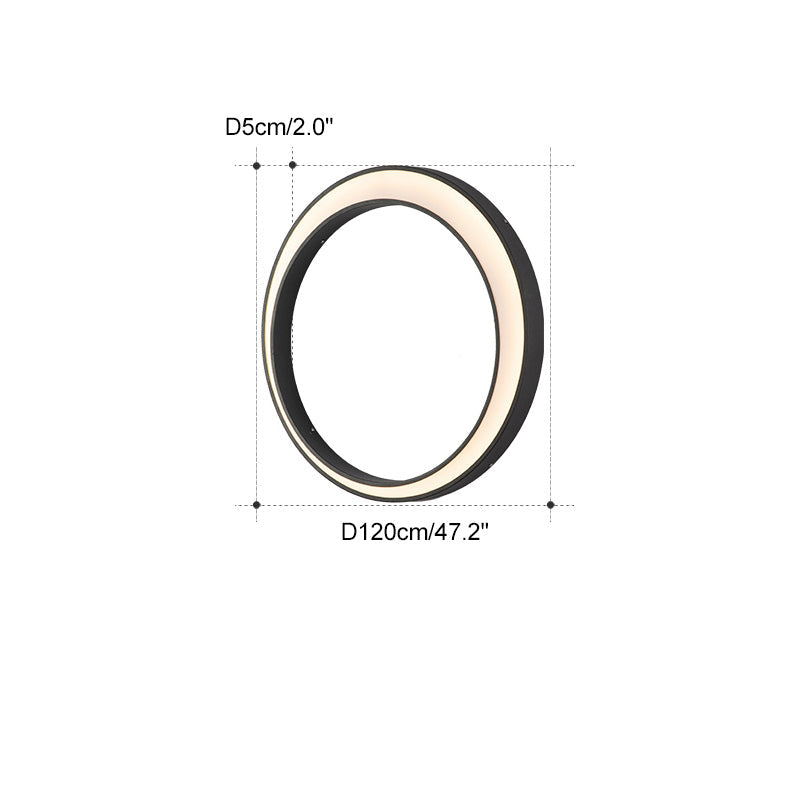 Diff Waning Moon Wall Outdoor Light DF9012