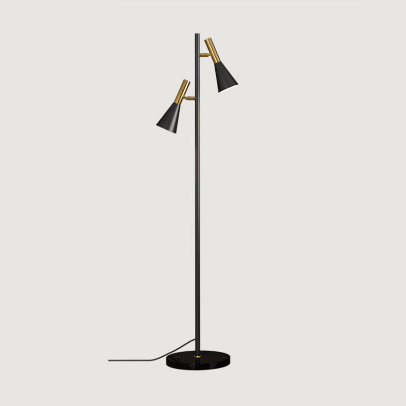 Diff 2-bulb Adjustable Pole Floor Lamp-DF7067