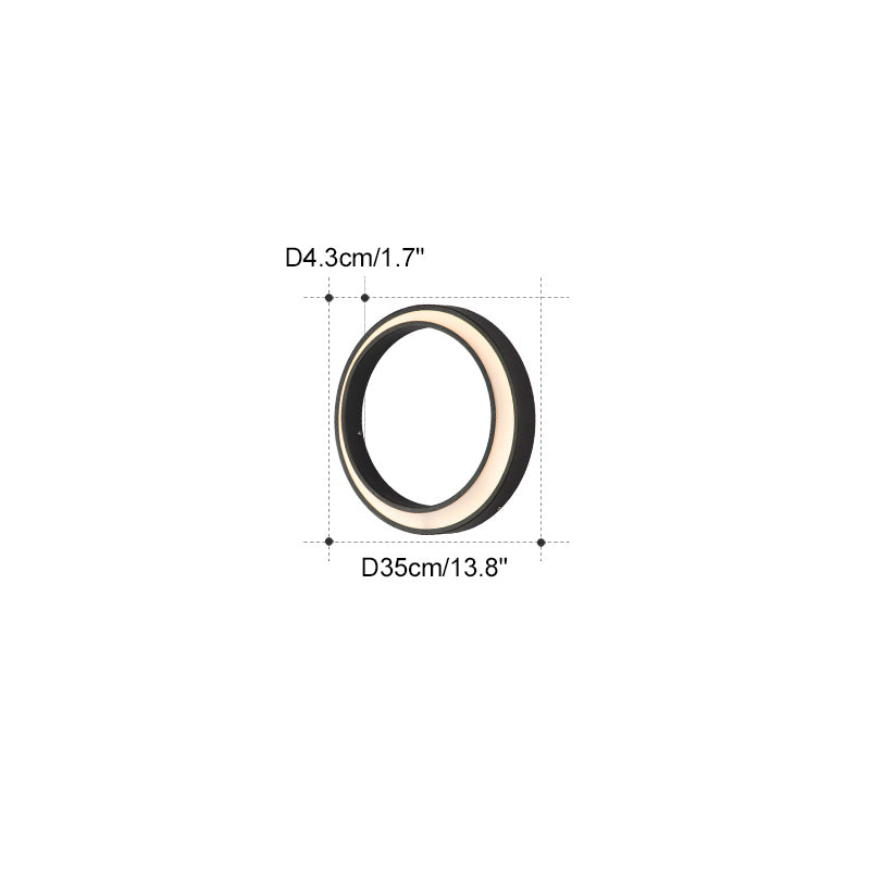 Diff Waning Moon Wall Outdoor Light DF9012