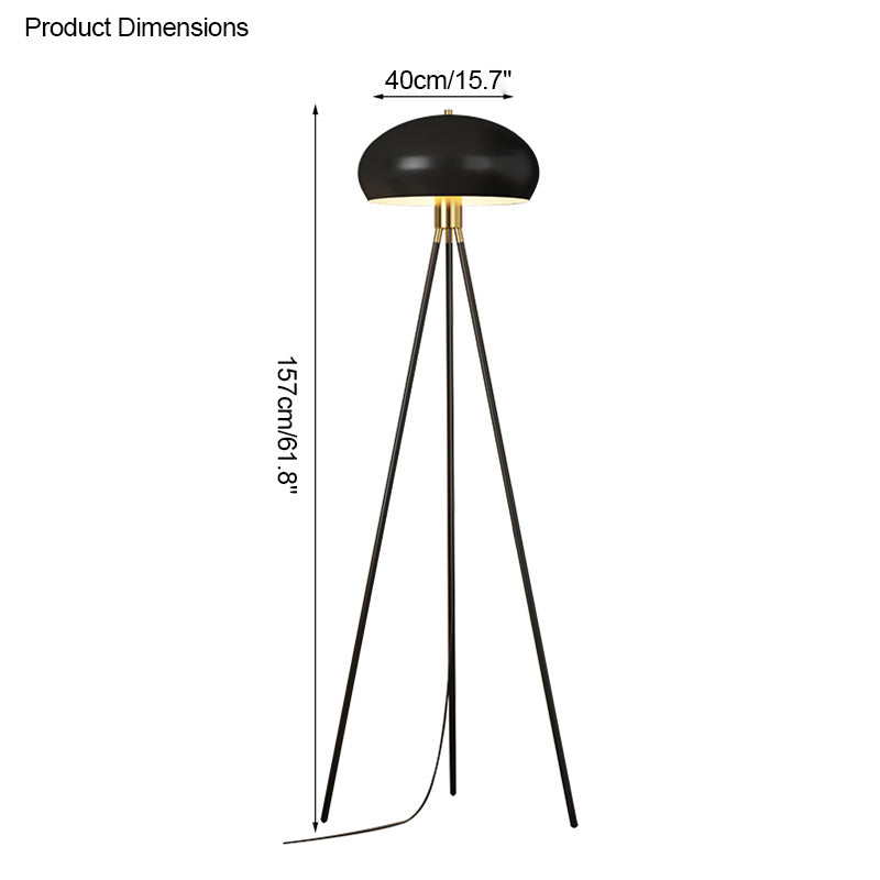 Diff Mushroom Tripod Floor Lamp-DF7068
