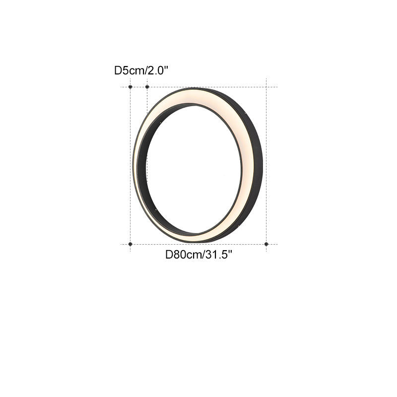 Diff Waning Moon Wall Outdoor Light DF9012
