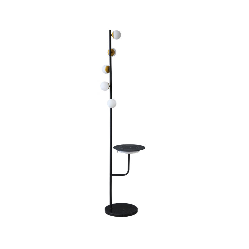 Diff Bubble Dimmable Floor Lamp with Charging Tray-DF7062