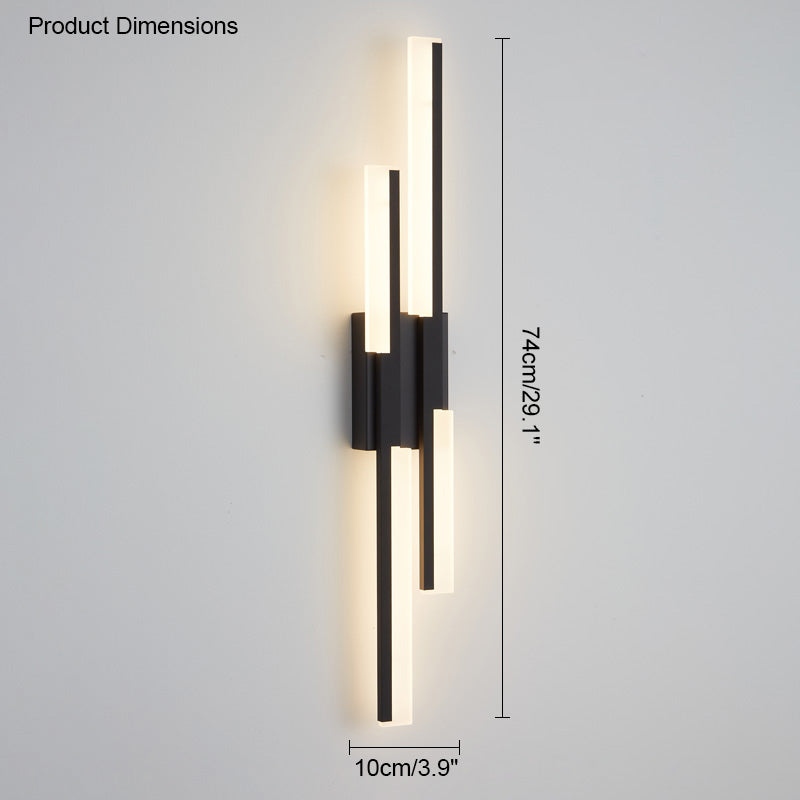 Diff Double bar Led Wall Sconce-DF6076