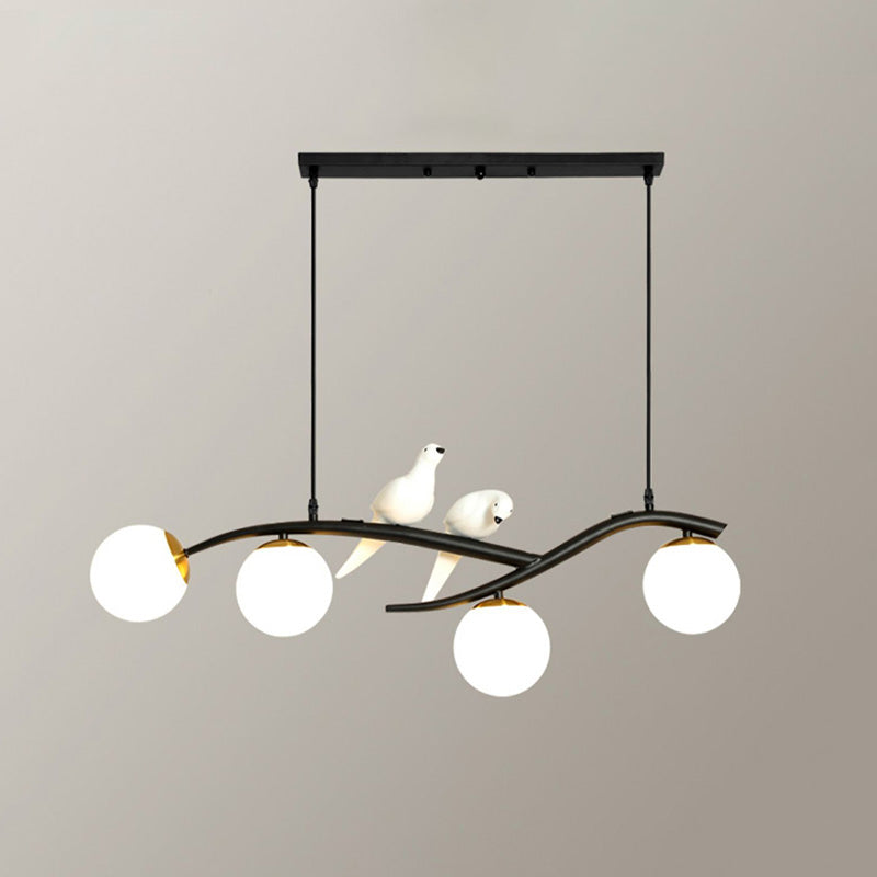 Diff Branching Frosted Glass Bubble Chandelier-DF2258