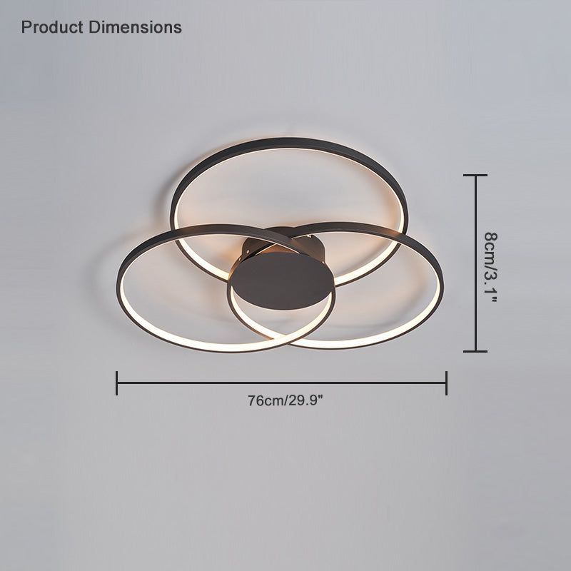 Diff 3 Circular LED Ceiling Light-DF1103