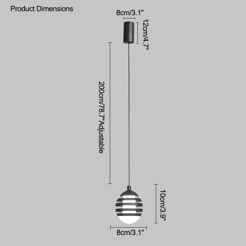 Diff Beehive Small Pendant Light-DF2242