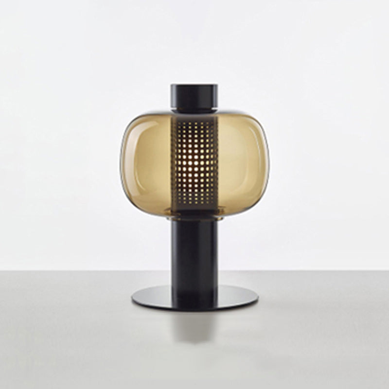 Diff Beautiful Cylinder Glass Table Lamp-DF8032