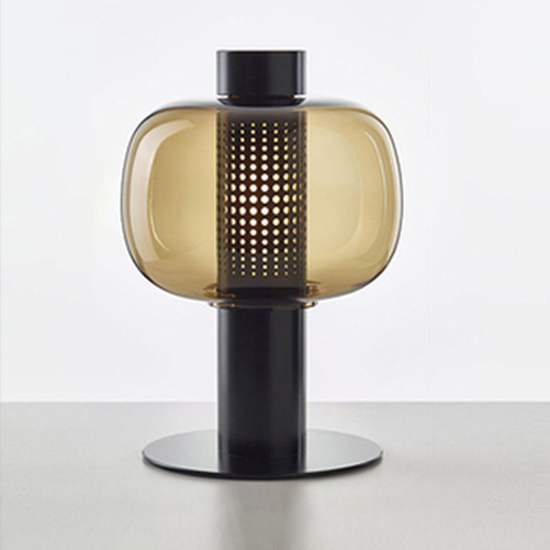 Diff Beautiful Cylinder Glass Table Lamp-DF8032