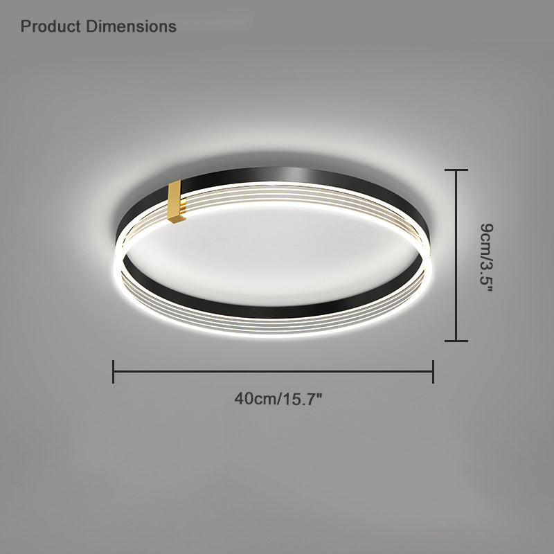 Diff Round Flush Mount Ceiling Light-DF1057