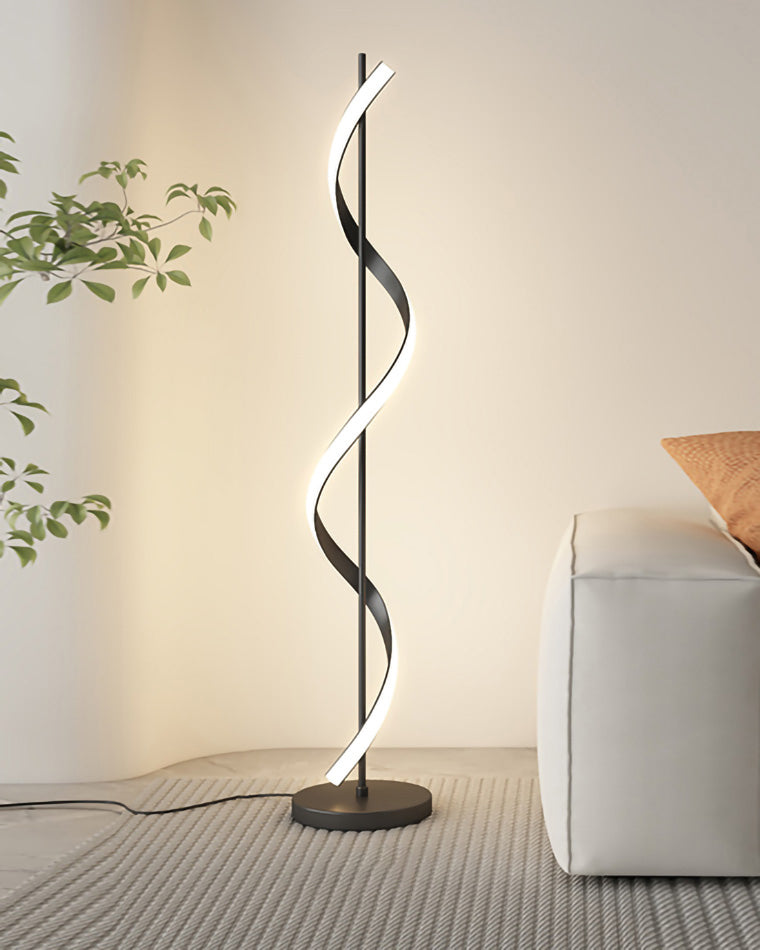 Diff Dimmable Spiral Floor Lamp-DF7073