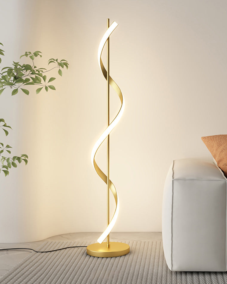 Diff Dimmable Spiral Floor Lamp-DF7073