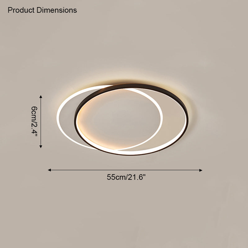Diff Geometric Flat Ceiling Light-DF1031